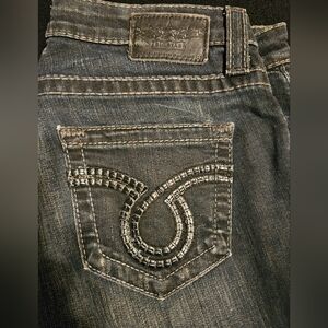 Big star liv boot dark wash 31W 34.5L‎ distressed